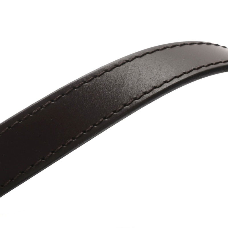 LOUIS VUITTON ルイヴィトン ダミエ ドゥオモ ブラウン N41425 ユニセックス ダミエキャンバス ショルダーバッグ Aランク 中古 銀蔵