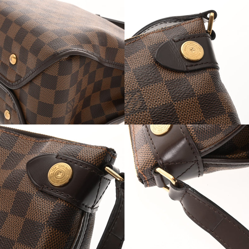 LOUIS VUITTON ルイヴィトン ダミエ ドゥオモ ブラウン N41425 ユニセックス ダミエキャンバス ショルダーバッグ Aランク 中古 銀蔵