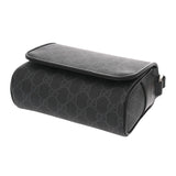 GUCCI グッチ GGブラック ミニバッグ ブラック シルバー金具 791741 レディース GGスプリームキャンバス ショルダーバッグ Aランク 中古 銀蔵