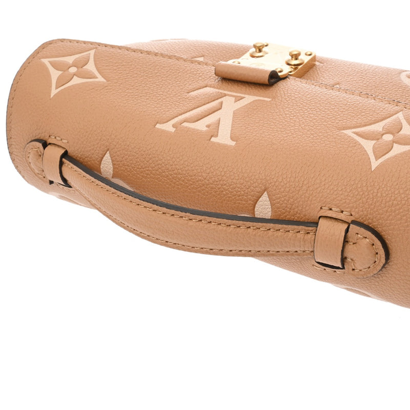LOUIS VUITTON ルイヴィトン モノグラムアンプラント ポシェットメティス EW 2WAY アリゾナ/クレーム M12735 レディース モノグラムキャンバス ハンドバッグ 新同 中古 銀蔵