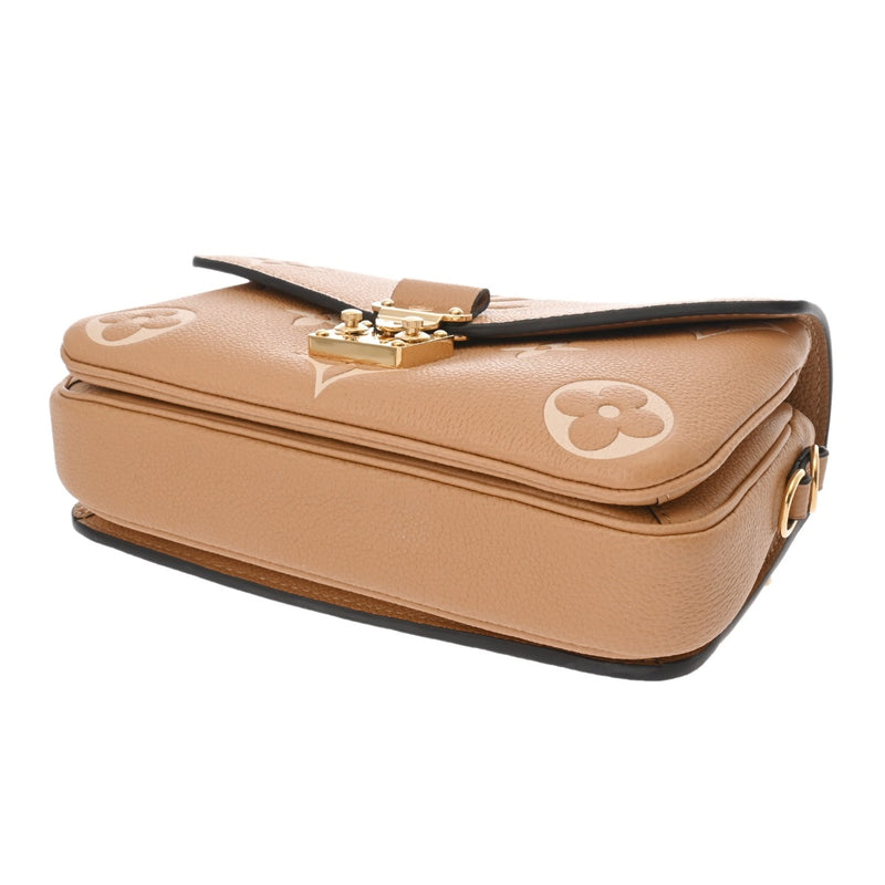 LOUIS VUITTON ルイヴィトン モノグラムアンプラント ポシェットメティス EW 2WAY アリゾナ/クレーム M12735 レディース モノグラムキャンバス ハンドバッグ 新同 中古 銀蔵