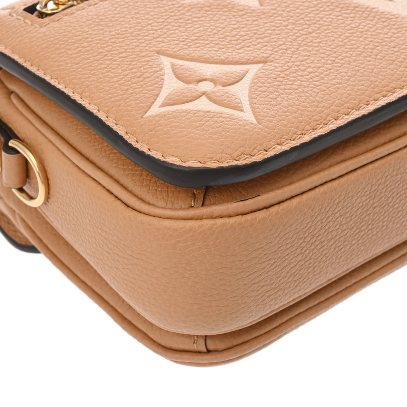 LOUIS VUITTON ルイヴィトン モノグラムアンプラント ポシェットメティス EW 2WAY アリゾナ/クレーム M12735 レディース モノグラムキャンバス ハンドバッグ 新同 中古 銀蔵