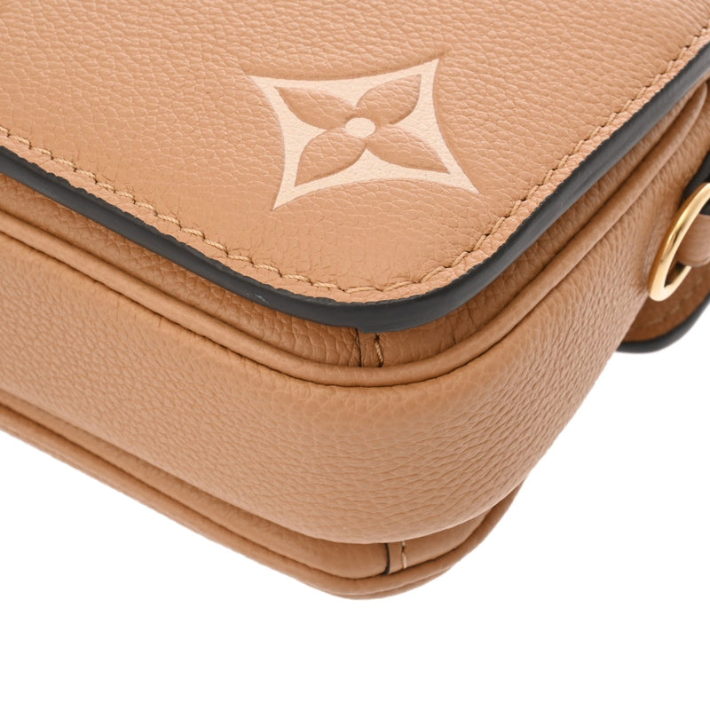 LOUIS VUITTON ルイヴィトン モノグラムアンプラント ポシェットメティス EW 2WAY アリゾナ/クレーム M12735 レディース モノグラムキャンバス ハンドバッグ 新同 中古 銀蔵