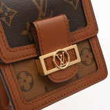 LOUIS VUITTON ルイヴィトン モノグラムリバース バムバック ドーフィーヌ BB ブラウン M68621 レディース モノグラムキャンバス ウエストバッグ Aランク 中古 銀蔵