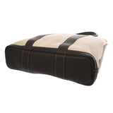 HERMES エルメス ガーデンファイル MM エクリュ □H刻印(2004年頃) レディース トワルアッシュ ブッフル ハンドバッグ ABランク 中古 銀蔵