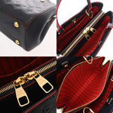 LOUIS VUITTON ルイヴィトン モノグラムアンプラント モンテーニュ BB 2WAY マリーヌルージュ M42747 レディース レザー ハンドバッグ Aランク 中古 銀蔵