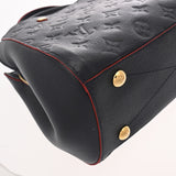 LOUIS VUITTON ルイヴィトン モノグラムアンプラント モンテーニュ BB 2WAY マリーヌルージュ M42747 レディース レザー ハンドバッグ Aランク 中古 銀蔵