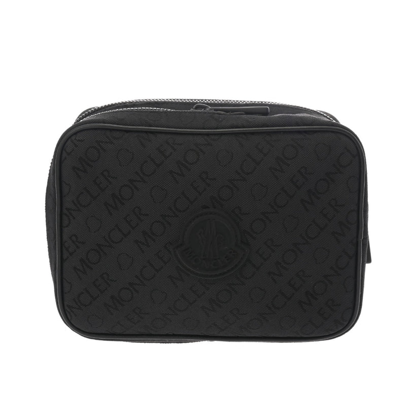 MONCLER モンクレール ブラック メンズ キャンバス ショルダーバッグ Aランク 中古 銀蔵