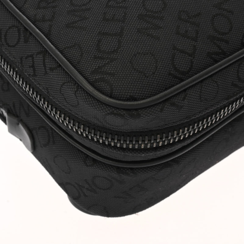 MONCLER モンクレール ブラック メンズ キャンバス ショルダーバッグ Aランク 中古 銀蔵