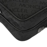 MONCLER モンクレール ブラック メンズ キャンバス ショルダーバッグ Aランク 中古 銀蔵