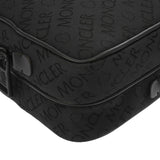 MONCLER モンクレール ブラック メンズ キャンバス ショルダーバッグ Aランク 中古 銀蔵