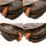 LOUIS VUITTON ルイヴィトン モノグラム ソミュール 30 ブラウン M42256 レディース モノグラムキャンバス ショルダーバッグ Bランク 中古 銀蔵