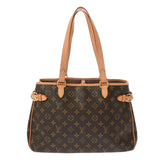 LOUIS VUITTON ルイヴィトン モノグラム バティニョール オリゾンタル ブラウン M51154 レディース モノグラムキャンバス トートバッグ Bランク 中古 銀蔵