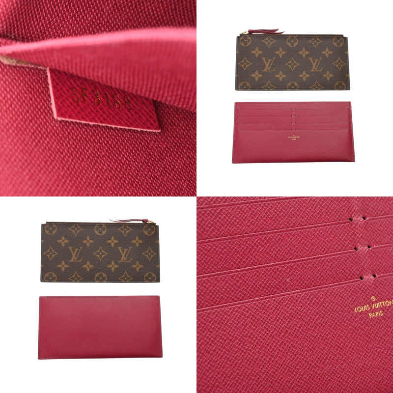 LOUIS VUITTON ルイヴィトン モノグラム ポシェットフェリシー ブラウン M61276 レディース モノグラムキャンバス チェーンウォレット Bランク 中古 銀蔵