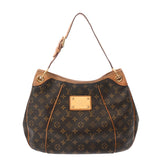 LOUIS VUITTON ルイヴィトン モノグラム ガリエラ PM ブラウン M56382 レディース モノグラムキャンバス ショルダーバッグ Bランク 中古 銀蔵