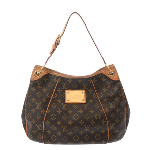 LOUIS VUITTON ルイヴィトン モノグラム ガリエラ PM ブラウン M56382 レディース モノグラムキャンバス ショルダーバッグ Bランク 中古 銀蔵