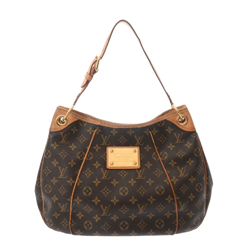 LOUIS VUITTON ルイヴィトン モノグラム ガリエラ PM ブラウン M56382 レディース モノグラムキャンバス ショルダーバッグ Bランク 中古 銀蔵