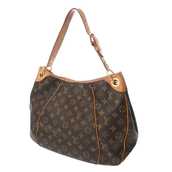 LOUIS VUITTON ルイヴィトン モノグラム ガリエラ PM ブラウン M56382 レディース モノグラムキャンバス ショルダーバッグ Bランク 中古 銀蔵