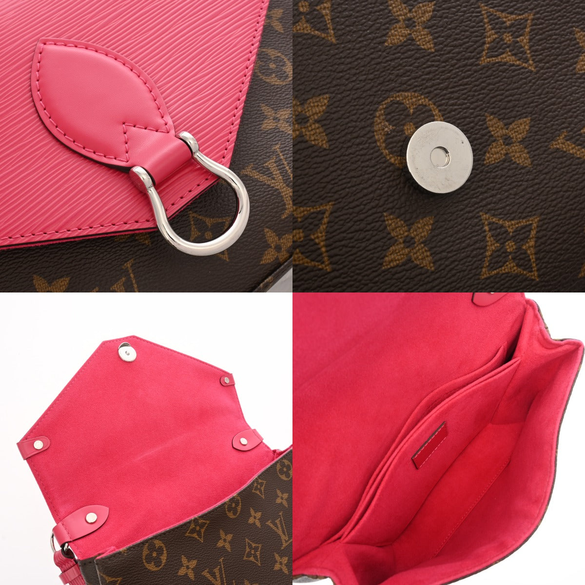 ルイヴィトン モノグラム×エピ サンミシェル フリージア レディース