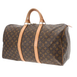 LOUIS VUITTON ルイヴィトン モノグラム キーポル 50 ブラウン M41426 ユニセックス モノグラムキャンバス ボストンバッグ ABランク 中古 銀蔵