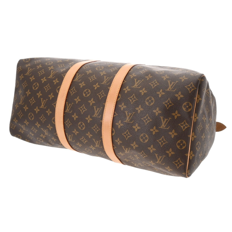 LOUIS VUITTON ルイヴィトン モノグラム キーポル 50 ブラウン M41426 ユニセックス モノグラムキャンバス ボストンバッグ ABランク 中古 銀蔵