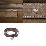 CELINE セリーヌ ラゲージ ナノ 2WAY スリ 189243 レディース ドラムドカーフ ハンドバッグ ABランク 中古 銀蔵