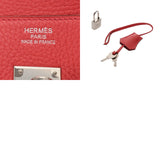 HERMES エルメス バーキン 35 ブーゲンビリア □M刻印(2009年頃) ユニセックス トリヨンクレマンス ハンドバッグ ABランク 中古 銀蔵