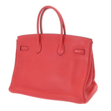 HERMES エルメス バーキン 35 ブーゲンビリア □M刻印(2009年頃) ユニセックス トリヨンクレマンス ハンドバッグ ABランク 中古 銀蔵