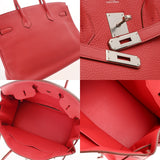 HERMES エルメス バーキン 35 ブーゲンビリア □M刻印(2009年頃) ユニセックス トリヨンクレマンス ハンドバッグ ABランク 中古 銀蔵