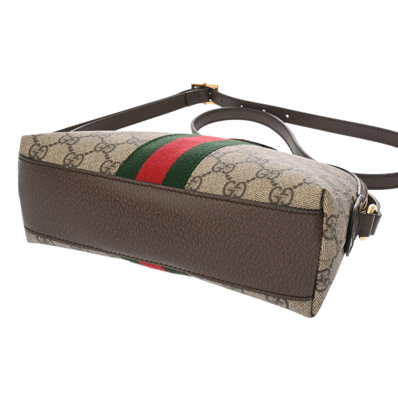 GUCCI グッチ ベージュ 499621 レディース GGスプリームキャンバス PVC ショルダーバッグ Aランク 中古 銀蔵