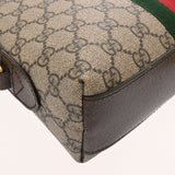GUCCI グッチ ベージュ 499621 レディース GGスプリームキャンバス PVC ショルダーバッグ Aランク 中古 銀蔵