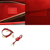 LOUIS VUITTON ルイヴィトン モノグラム フラワートート 2WAY コクリコ M43553 レディース モノグラムキャンバス ハンドバッグ Aランク 中古 銀蔵
