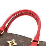 LOUIS VUITTON ルイヴィトン モノグラム フラワートート 2WAY コクリコ M43553 レディース モノグラムキャンバス ハンドバッグ Aランク 中古 銀蔵