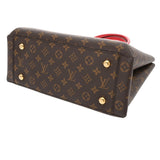 LOUIS VUITTON ルイヴィトン モノグラム フラワートート 2WAY コクリコ M43553 レディース モノグラムキャンバス ハンドバッグ Aランク 中古 銀蔵