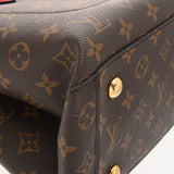 LOUIS VUITTON ルイヴィトン モノグラム フラワートート 2WAY コクリコ M43553 レディース モノグラムキャンバス ハンドバッグ Aランク 中古 銀蔵