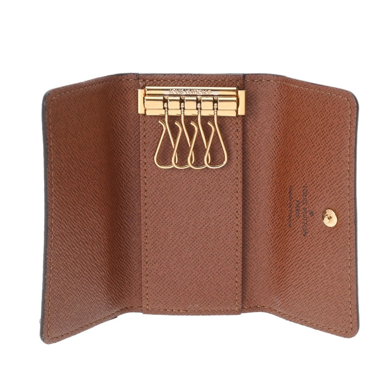 LOUIS VUITTON ルイヴィトン モノグラム 4連キーケース ミュルティクレ4 ブラウン M69517 ユニセックス モノグラムキャンバス キーケース ABランク 中古 銀蔵