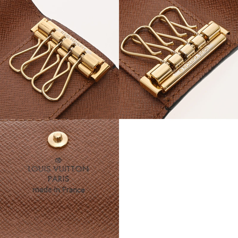 LOUIS VUITTON ルイヴィトン モノグラム 4連キーケース ミュルティクレ4 ブラウン M69517 ユニセックス モノグラムキャンバス キーケース ABランク 中古 銀蔵