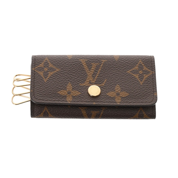 ルイヴィトン 4連キーケース ミュルティクレ4 14145 ブラウン