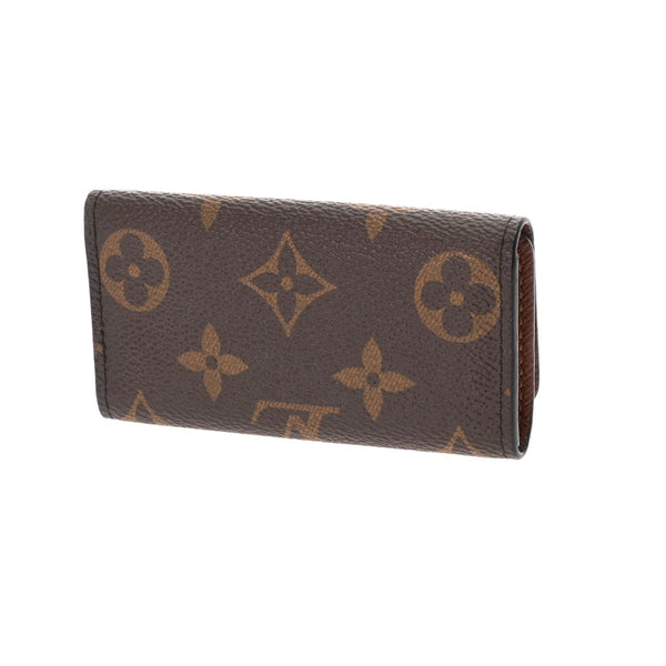 LOUIS VUITTON ルイヴィトン モノグラム 4連キーケース ミュルティクレ4 ブラウン M69517 ユニセックス モノグラムキャンバス キーケース ABランク 中古 銀蔵