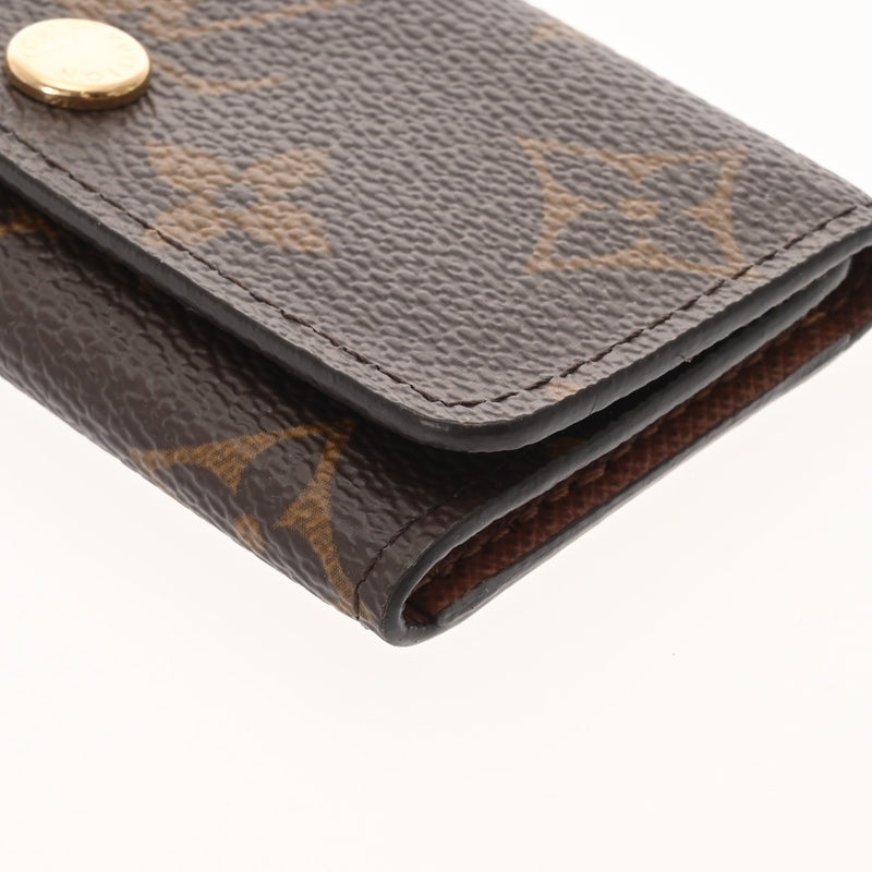 LOUIS VUITTON ルイヴィトン モノグラム 4連キーケース ミュルティクレ4 ブラウン M69517 ユニセックス モノグラムキャンバス キーケース ABランク 中古 銀蔵