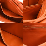 BOTTEGAVENETA ボッテガヴェネタ カセットショルダー マキシイントレチャート オレンジ 180624 ユニセックス レザー ショルダーバッグ Bランク 中古 銀蔵