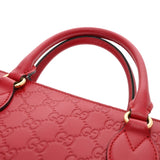 GUCCI グッチ グッチシマ 2WAYバッグ レッド 432124 レディース レザー ハンドバッグ ABランク 中古 銀蔵