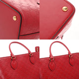 GUCCI グッチ グッチシマ 2WAYバッグ レッド 432124 レディース レザー ハンドバッグ ABランク 中古 銀蔵