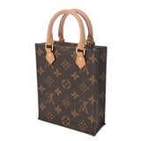 LOUIS VUITTON ルイヴィトン モノグラム プティット サックプラ ブラウン M81295 レディース モノグラムキャンバス ハンドバッグ ABランク 中古 銀蔵