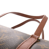 LOUIS VUITTON ルイヴィトン モノグラム パピヨン GM 旧型 ブラウン M51365 レディース モノグラムキャンバス ハンドバッグ Bランク 中古 銀蔵