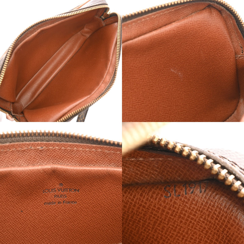 LOUIS VUITTON ルイヴィトン モノグラム マルリーバンドリエール ブラウン M51828 レディース モノグラムキャンバス ショルダーバッグ Bランク 中古 銀蔵