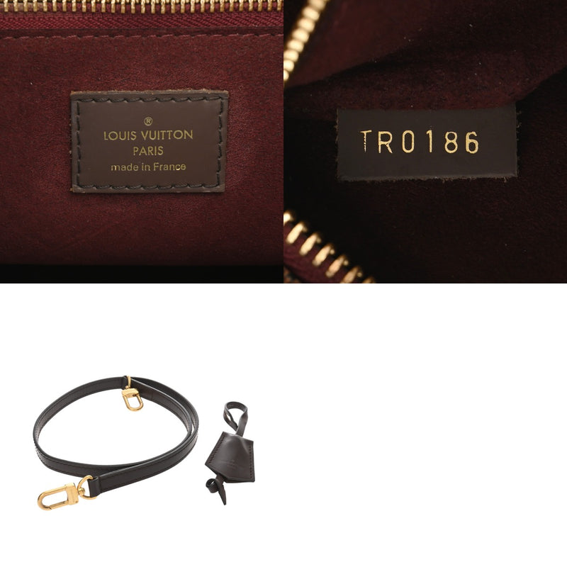 LOUIS VUITTON ルイヴィトン ダミエ ブロンプトン 2way ブラウン N41582 ユニセックス ダミエキャンバス ショルダーバッグ ABランク 中古 銀蔵