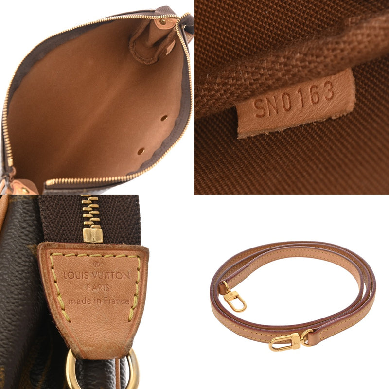 LOUIS VUITTON ルイヴィトン モノグラム エヴァ 2WAY ブラウン M95567 レディース モノグラムキャンバス ショルダーバッグ Bランク 中古 銀蔵