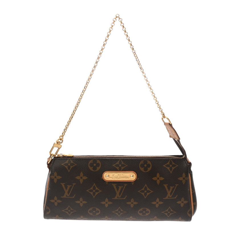 LOUIS VUITTON ルイヴィトン モノグラム エヴァ 2WAY ブラウン M95567 レディース モノグラムキャンバス ショルダーバッグ Bランク 中古 銀蔵