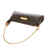 LOUIS VUITTON ルイヴィトン モノグラム エヴァ 2WAY ブラウン M95567 レディース モノグラムキャンバス ショルダーバッグ Bランク 中古 銀蔵